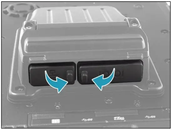 DURABOOK R11 Rugged Tablet Expansion Modules with GLAN RS232 Smart Card - fig 18