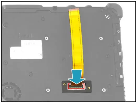 DURABOOK R11 Rugged Tablet Expansion Modules with GLAN RS232 Smart Card - fig 3