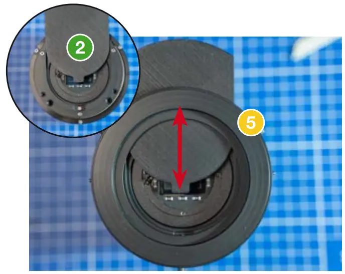baader planetarium QHY163 Medium Cool CMOS Camera - Attaching the FCCT 10