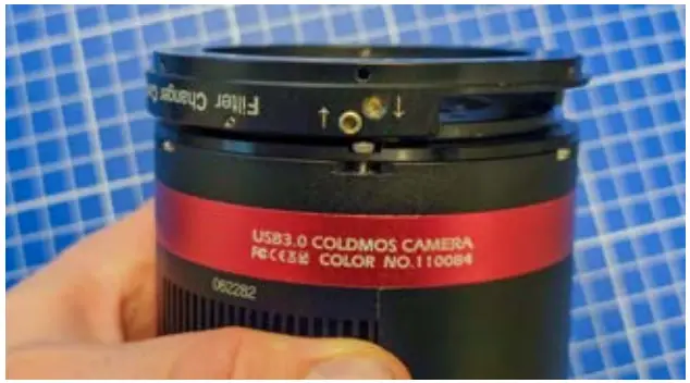 baader planetarium QHY163 Medium Cool CMOS Camera - Attaching the FCCT 11