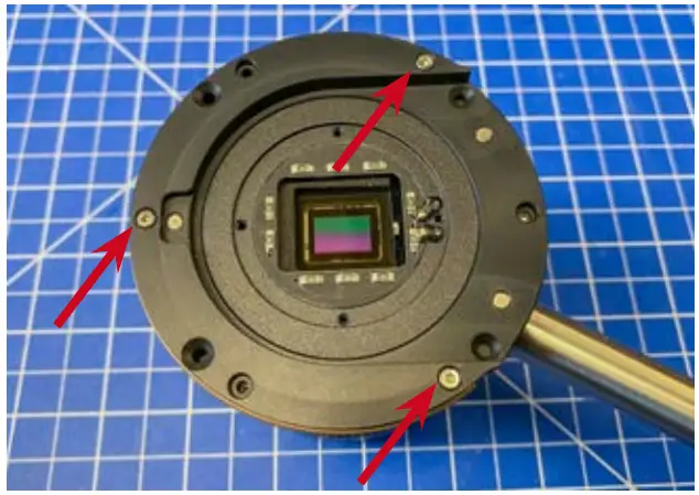 baader planetarium QHY163 Medium Cool CMOS Camera - Attaching the FCCT 2