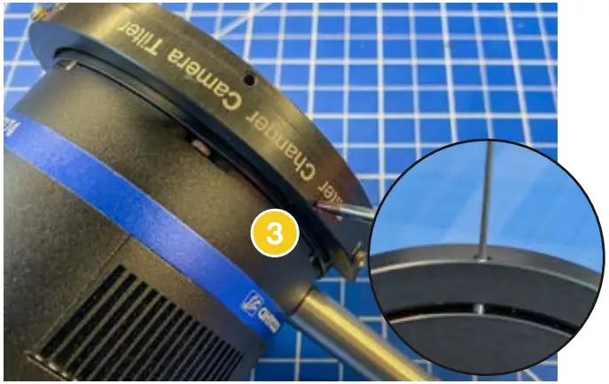 baader planetarium QHY163 Medium Cool CMOS Camera - Attaching the FCCT 5