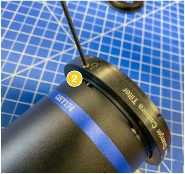 baader planetarium QHY163 Medium Cool CMOS Camera - Attaching the FCCT 6