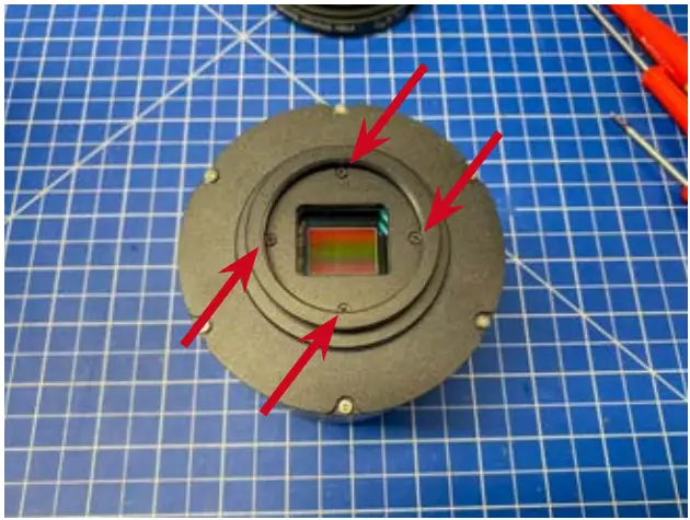 baader planetarium QHY163 Medium Cool CMOS Camera - Attaching the FCCT 7