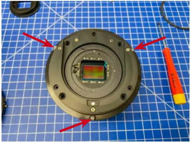 baader planetarium QHY163 Medium Cool CMOS Camera - Attaching the FCCT 9