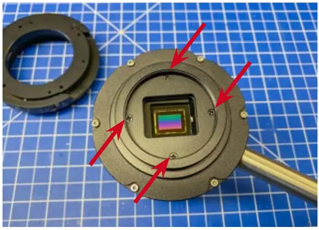 baader planetarium QHY163 Medium Cool CMOS Camera - Attaching the FCCT