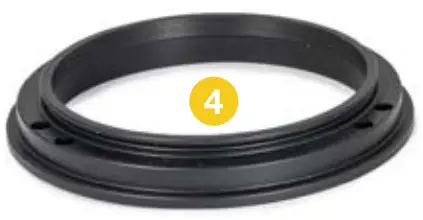 baader planetarium QHY163 Medium Cool CMOS Camera - FCCT 1