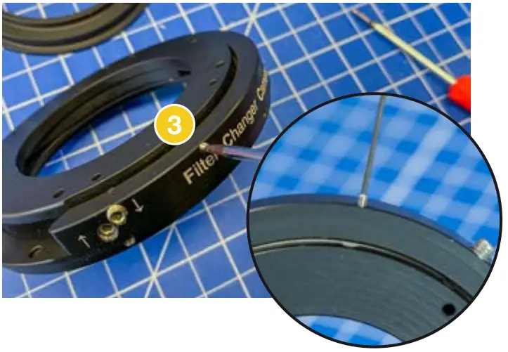 baader planetarium QHY163 Medium Cool CMOS Camera - Preparing the FCCT 3