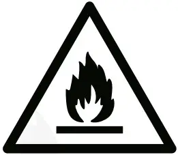 Flammable Warning Icon