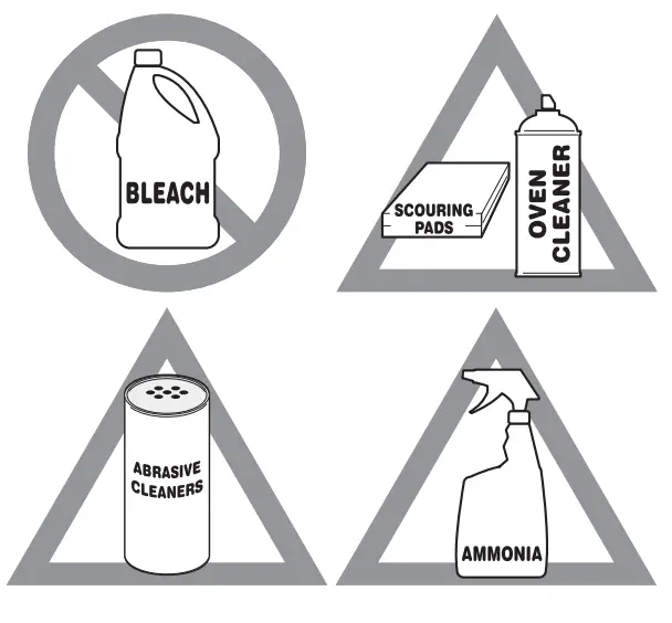 cleaners with caution