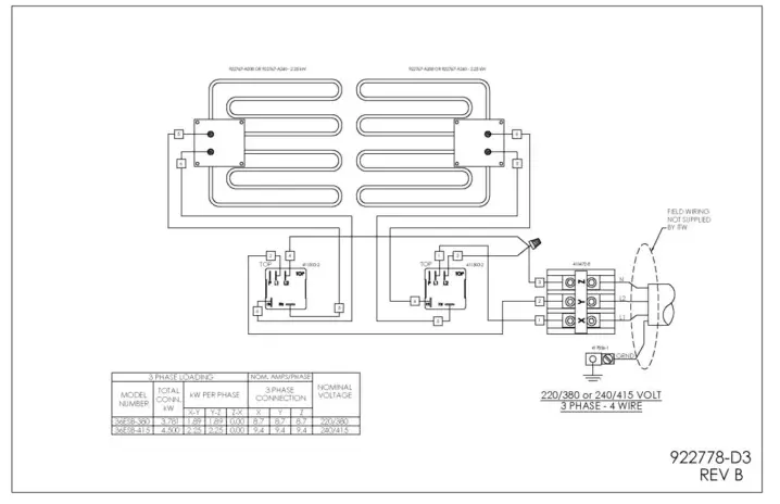 VULCAN 36ESB 36 Inch Electric Salamanander Broiler Oven 7