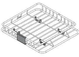 CURT B00JF5LRN0 Cargo Basket Carrier 4