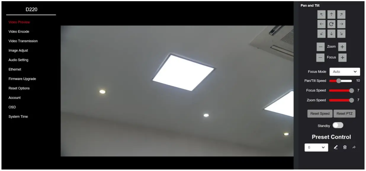 BOLiN TECHNOLOGY D Series D412 Dante AV PTZ Camera - FIG 6