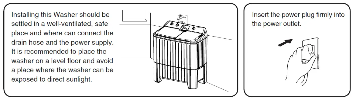 Panasonic NA-W120G1 Twin-Tub Electric Washing Machine FIG 4