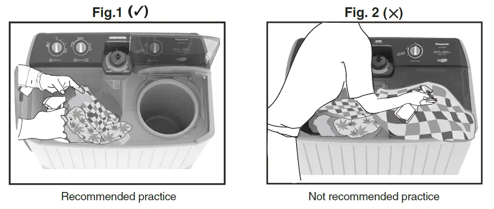 Panasonic NA-W120G1 Twin-Tub Electric Washing Machine FIG 6