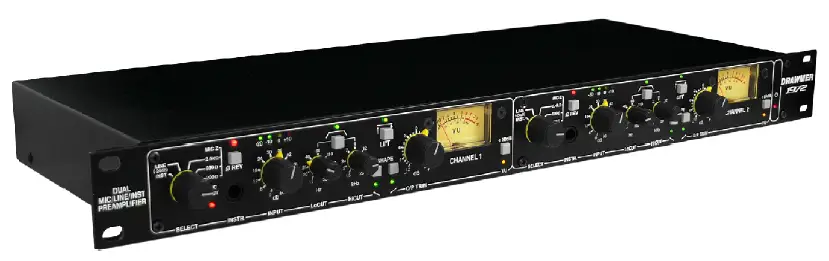 DRAWMER 1972 DUAL MIC-LINE-INST Preamplifier