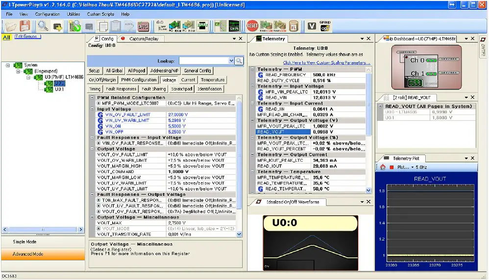 Analog Devices DC3089A Dual 14A or Single 28A µModule Regulator 12