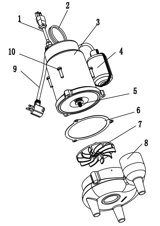 DRUMMOND 58009 3 or 4 HP Submersible Sewage Pump - FOLLOWING CAREFULLY