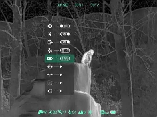 InfiRay Clip CH50 Series Thermal Imaging Attachment - figure 4