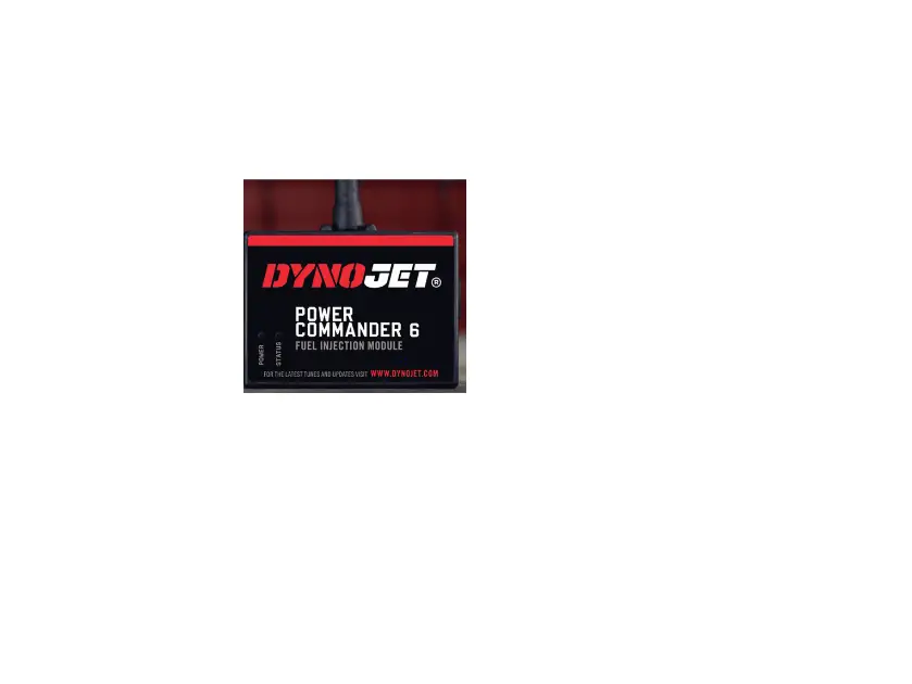 Dynojet Pc6-20020 Power Commander 6 Installation Guide Dynojet Pc6-20020 Power Commander 6 Installation Guide