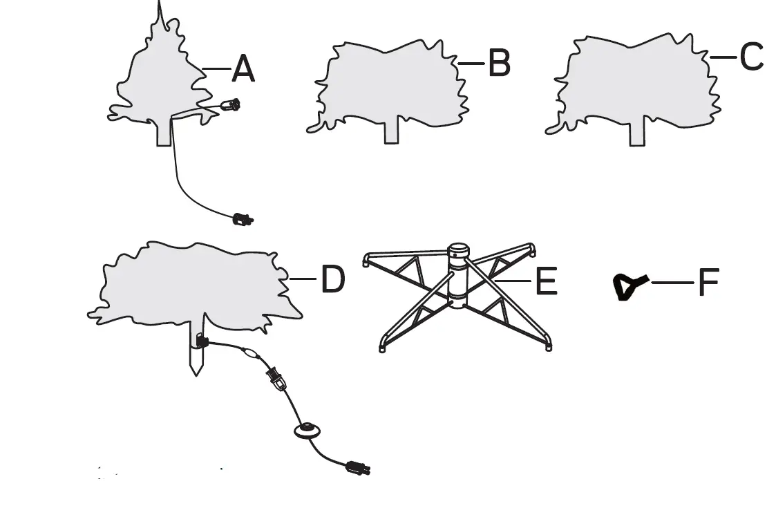 Honeywell W14L0688 9 ft. Eagle Peak Pine Pre-Lit 01