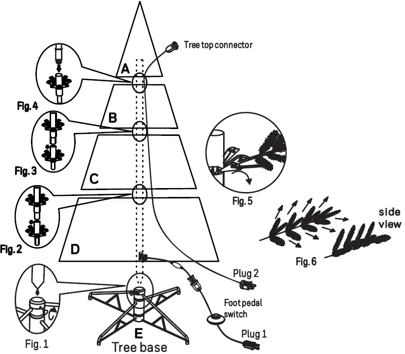 Honeywell W14L0688 9 ft. Eagle Peak Pine Pre-Lit 03