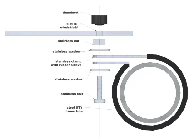 FALCON-RIDGE-PO-09RANGER-WD03-Folding-Lexan-Windshield-FIG-3