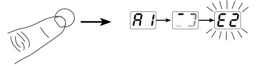 SHURE BLX Wireless System - Press group button