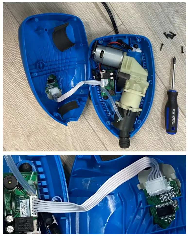 SEAMAX MARINE SUP20S PRO Intelligent 20PSI Electric Air Pump socket