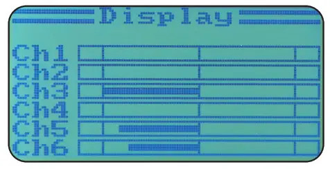 JAMARA FCX6 Pro Transmitter - Display