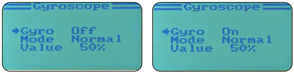 JAMARA FCX6 Pro Transmitter - Gyroscope