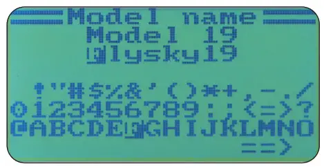JAMARA FCX6 Pro Transmitter - Model name