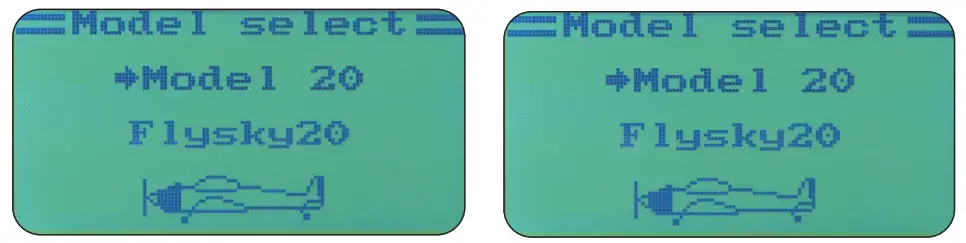 JAMARA FCX6 Pro Transmitter - Model select