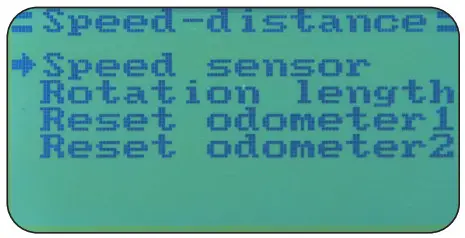 JAMARA FCX6 Pro Transmitter - Speed-distance