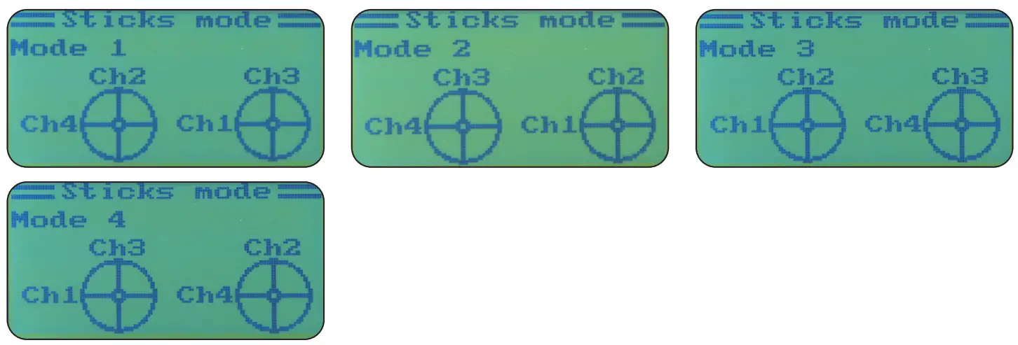 JAMARA FCX6 Pro Transmitter - Stick mode