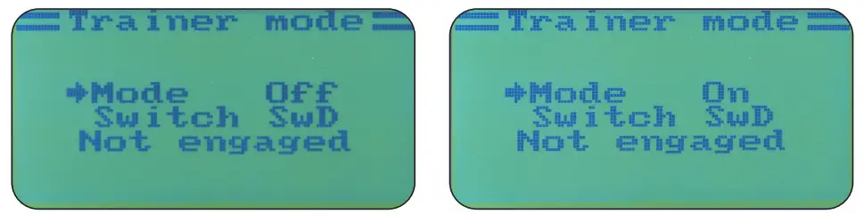 JAMARA FCX6 Pro Transmitter - Trainer mode
