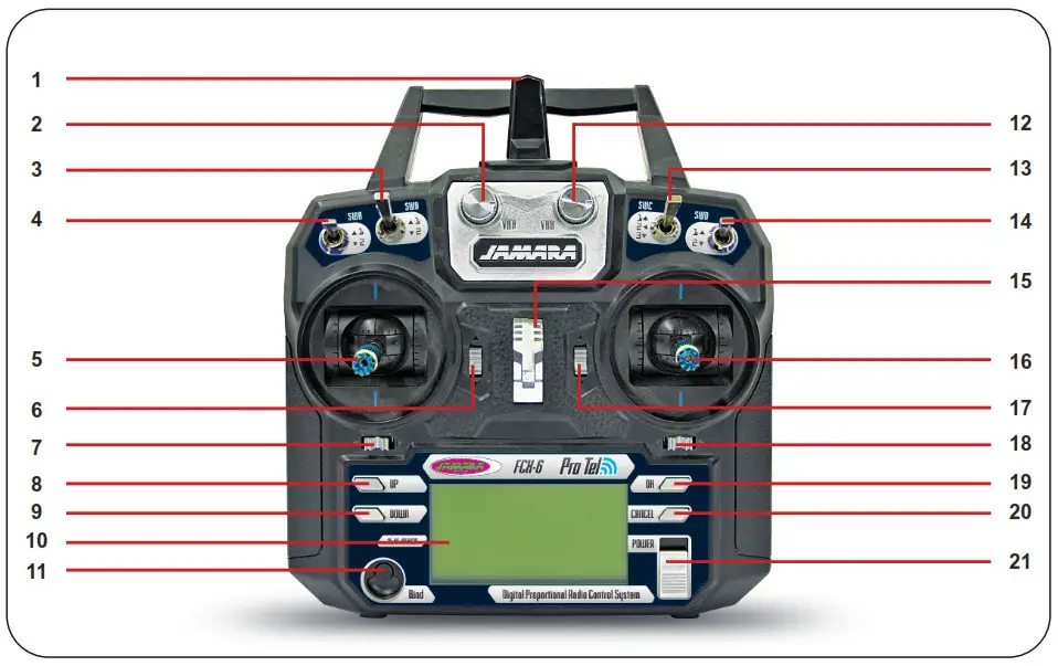 JAMARA FCX6 Pro Transmitter - fig14