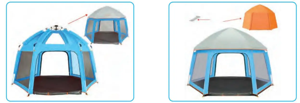 serenelife Portable and Foldable Playpen - Features and Accessories