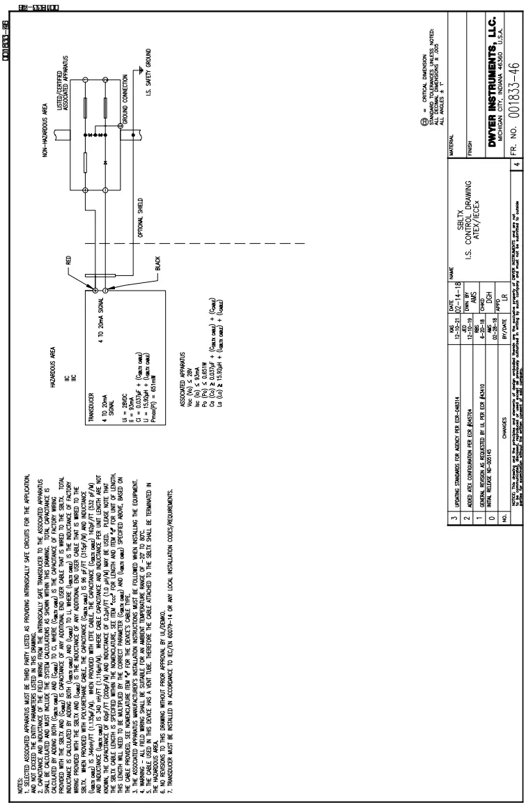 Mercoid Series SBLTX Submersible Level Transducer - fig 3