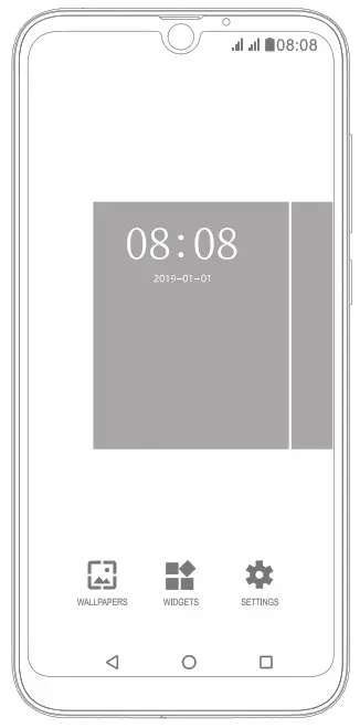 CUBOT R15 Smartphone - Customize home interface