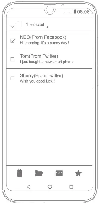CUBOT R15 Smartphone - Email