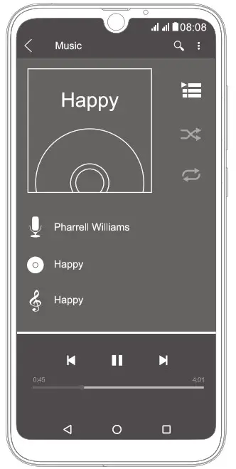 CUBOT R15 Smartphone - Music