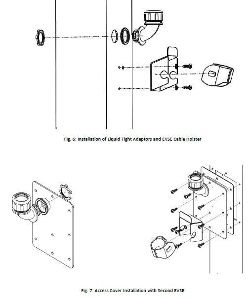 PHILIPS and TEMRO EVOCHARGE Concealed 4 Inch Pedestal-7