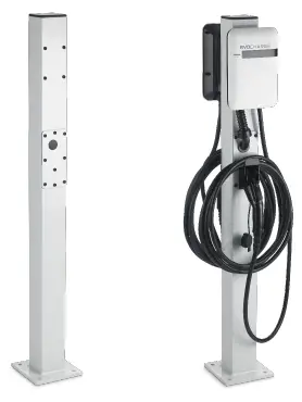 PHILIPS and TEMRO EVOCHARGE Concealed 4 Inch Pedestal