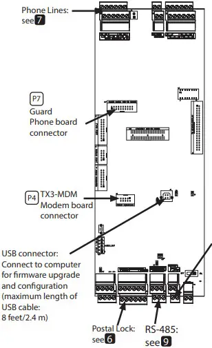 Mircom TX3-TOUCH-S15B-WR and TX3-TOUCH-S15S-WR Surface Mount Touch Screen - fig8
