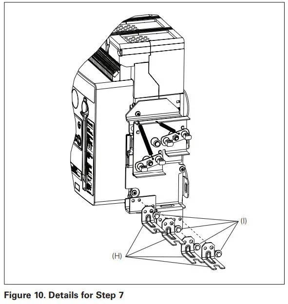 EATON IL0131079EN Installation and Removal Instructions for Series NRX NF Fixed Breaker three way Cable Interlock Kit - Figure 11