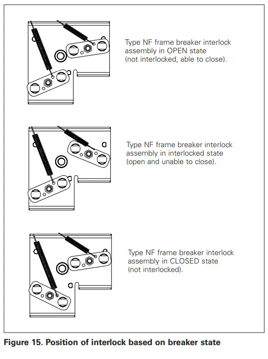 EATON IL0131079EN Installation and Removal Instructions for Series NRX NF Fixed Breaker three way Cable Interlock Kit - Figure 17