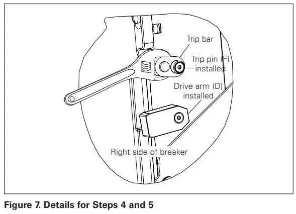 EATON IL0131079EN Installation and Removal Instructions for Series NRX NF Fixed Breaker three way Cable Interlock Kit - Figure 8