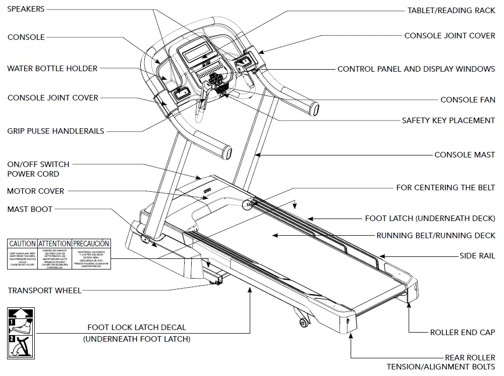 HORIZON 7.0 AT Treadmill 3
