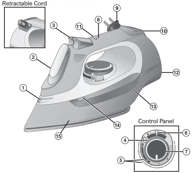 CHI-13106-Steam-Iron-for-Clothes-fig-1